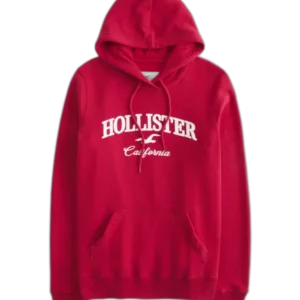 NEW FEEL GOOD ICON RED HOODIE