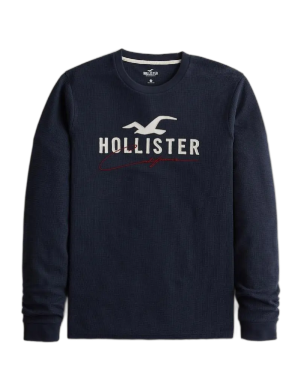 NEW Hollister Script Logo Red Shirt